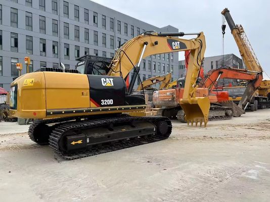Caterpillar 320D Excavadora CAT usada feita no Japão para construção 320B 320C 320D