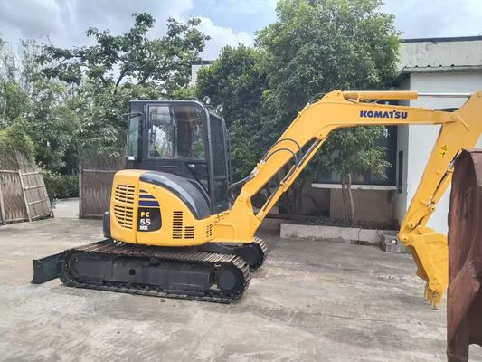 Usado Komatsu PC55MR 2 Mini Original Japão Eficiência Energética Alto Desempenho