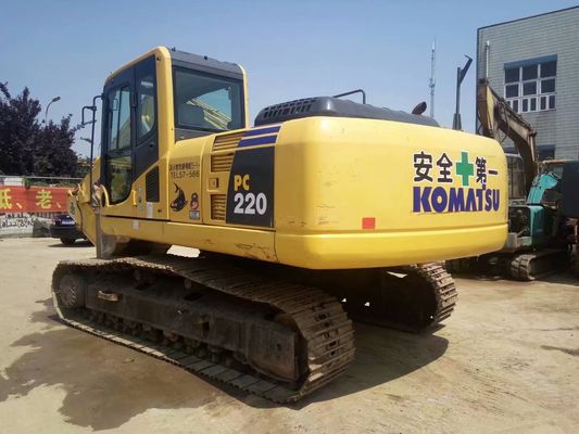 Excavadora flexível PC220-8 Crawler de segunda mão Komatsu para o sudeste da Ásia