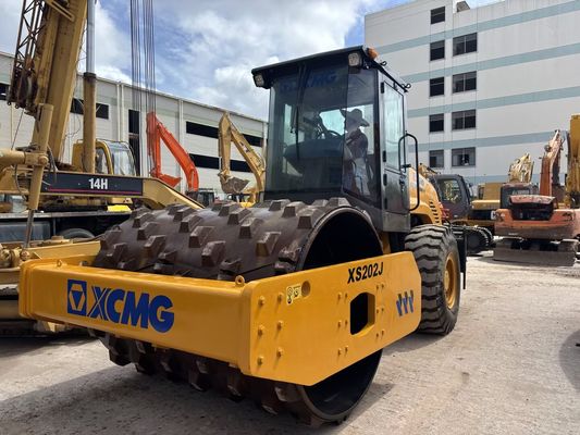 Rolo Compactador de Estrada de Tambor Único XCMG XS202J Com Pata de Ovelha Com Preço Barato