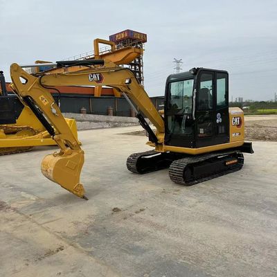 305.5E2 Mini Excavadora CAT Usada Caterpillar 303.5E CR Função suave