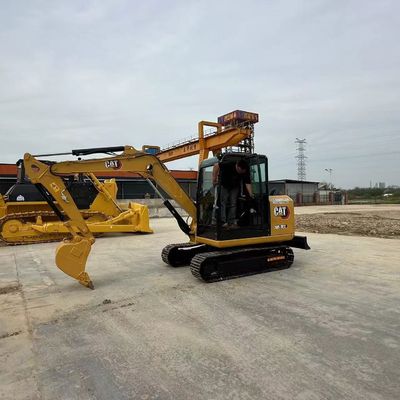 305.5E2 Mini Excavadora CAT Usada Caterpillar 303.5E CR Função suave