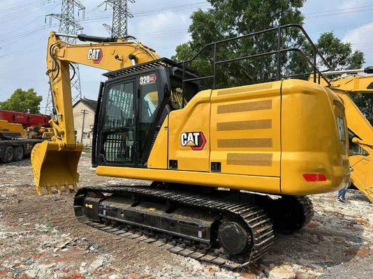 Excavadora usada CAT 320GC 20 toneladas poupança de energia de baixo ruído para construção