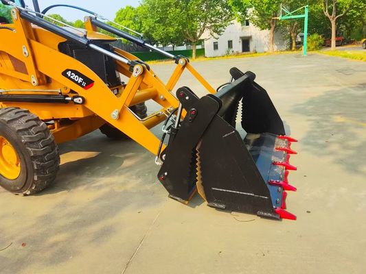 420F Carregador de retroescavadeira Caterpillar usado CAT de alta velocidade eficiente em termos energéticos