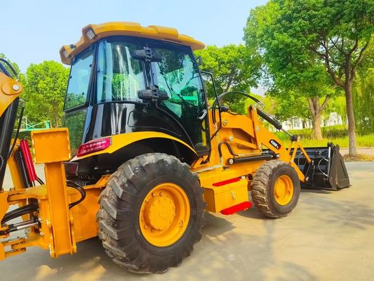 420F Carregador de retroescavadeira Caterpillar usado CAT de alta velocidade eficiente em termos energéticos