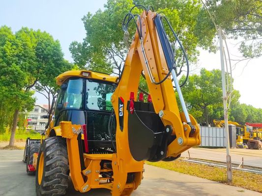 420F Carregador de retroescavadeira Caterpillar usado CAT de alta velocidade eficiente em termos energéticos