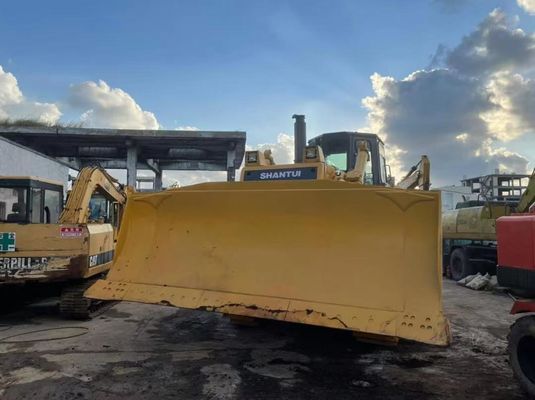 SHANTUI SD32 Usado Bulldozer Crawler Heavy Duty Dozer hidráulico de segunda mão