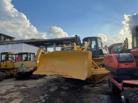 SHANTUI SD32 Usado Bulldozer Crawler Heavy Duty Dozer hidráulico de segunda mão