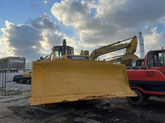 SHANTUI SD32 Usado Bulldozer Crawler Heavy Duty Dozer hidráulico de segunda mão