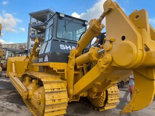 SHANTUI SD32 Usado Bulldozer Crawler Heavy Duty Dozer hidráulico de segunda mão