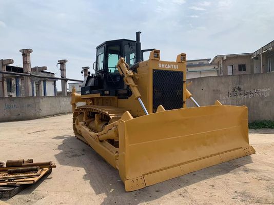 6 Way Blade SHANTUI SD22 Bulldozer de segunda mão com arrancador hidráulico
