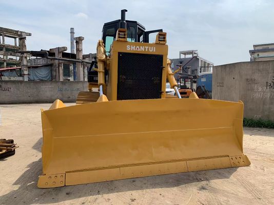6 Way Blade SHANTUI SD22 Bulldozer de segunda mão com arrancador hidráulico