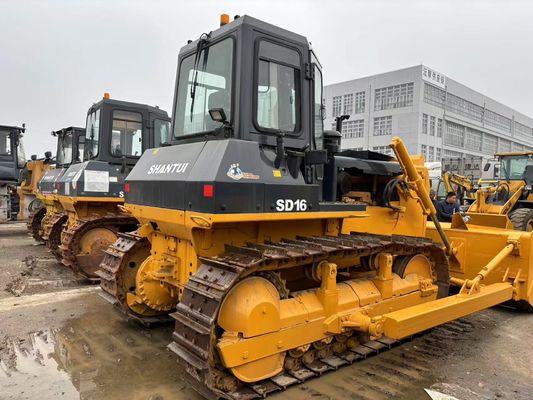 SHANTUI SD16 Usado Bulldozer Crawler de baixa manutenção Dozer de segunda mão