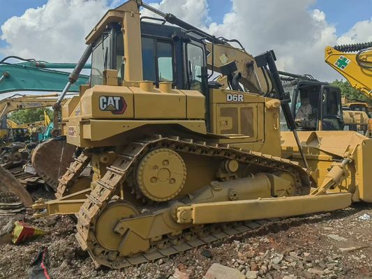 Original Japão Visibilidade Utilizado Bulldozer de rastreamento Operação de segurança CAT D6R LGP Dozer
