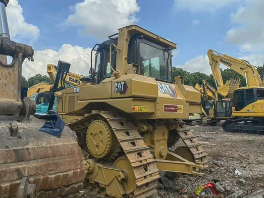 Original Japão Visibilidade Utilizado Bulldozer de rastreamento Operação de segurança CAT D6R LGP Dozer