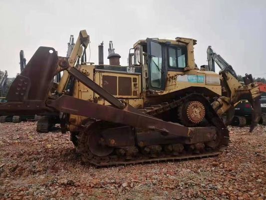 Cor original D8R LGP Bulldozer de lagarta usado com arrancador hidráulico