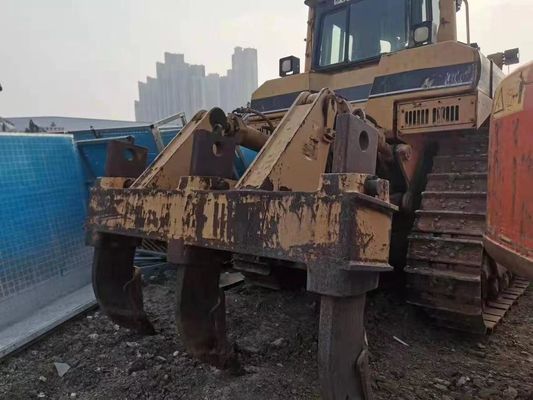 Cor original D8R LGP Bulldozer de lagarta usado com arrancador hidráulico