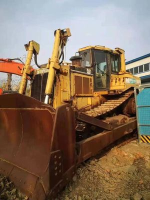 Cor original D8R LGP Bulldozer de lagarta usado com arrancador hidráulico
