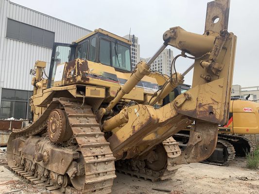 Usado Caterpillar D9R LGP Crawler Montado Dozer Cor Original Para Mineração