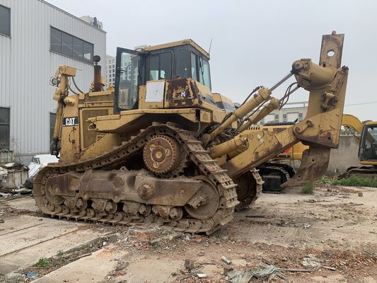 Usado Caterpillar D9R LGP Crawler Montado Dozer Cor Original Para Mineração