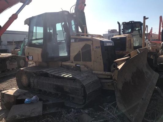 Sapatos de pista amplamente usados Bulldozer de rastreador Caterpillar D5K LGP Bulldozer de segunda mão