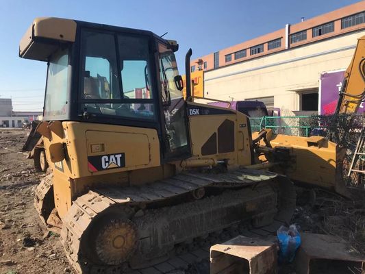Sapatos de pista amplamente usados Bulldozer de rastreador Caterpillar D5K LGP Bulldozer de segunda mão