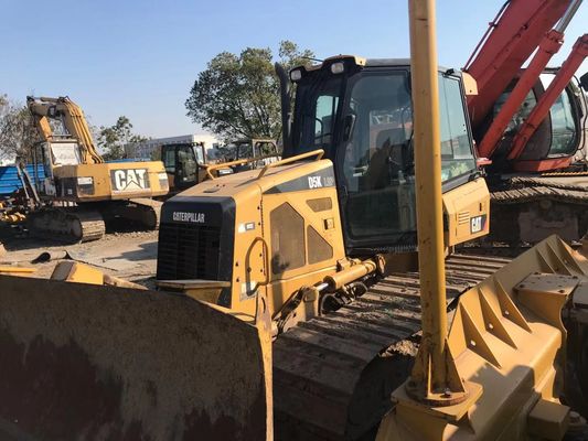 Sapatos de pista amplamente usados Bulldozer de rastreador Caterpillar D5K LGP Bulldozer de segunda mão