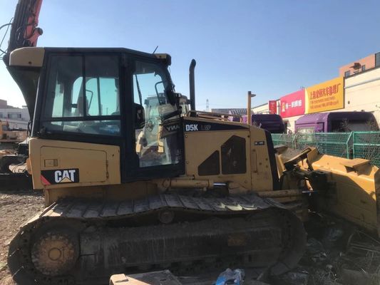 Sapatos de pista amplamente usados Bulldozer de rastreador Caterpillar D5K LGP Bulldozer de segunda mão