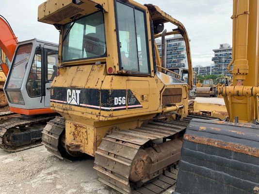 Original Japão D5G LGP Usado Bulldozer de Lagosta Operação estável Eficiência de combustível