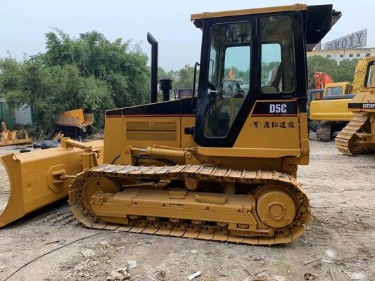 Mini Bulldozer de segunda mão original do Japão Caterpillar D5C XL Operação estável