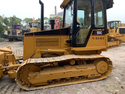 Mini Bulldozer de segunda mão original do Japão Caterpillar D5C XL Operação estável