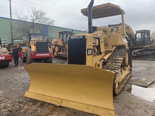Usado Crawler CAT D4H Bulldozer Repintura Cor Alta Direção Fácil de Operação