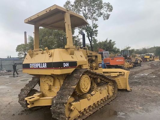 Usado Crawler CAT D4H Bulldozer Repintura Cor Alta Direção Fácil de Operação