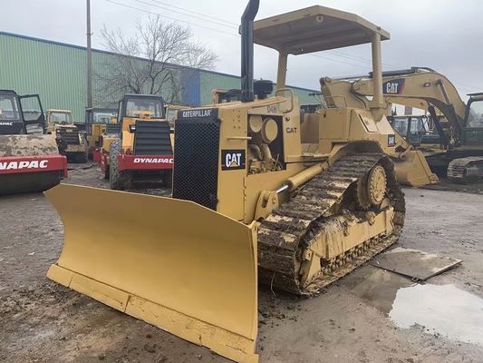 Usado Crawler CAT D4H Bulldozer Repintura Cor Alta Direção Fácil de Operação