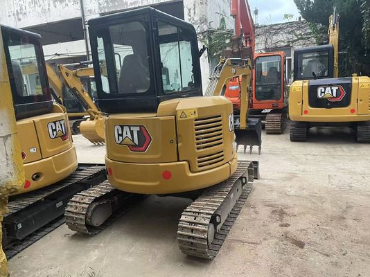 Eficiência energética Excavadora CAT usada Crawler Caterpillar 303.5 E CR à prova de ferrugem