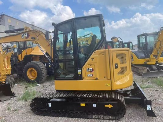 Excavadora CAT hidráulica de polegar usado Excavadora hidráulica de engate rápido 306 CAT