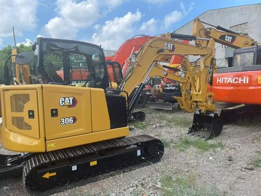 Excavadora CAT hidráulica de polegar usado Excavadora hidráulica de engate rápido 306 CAT