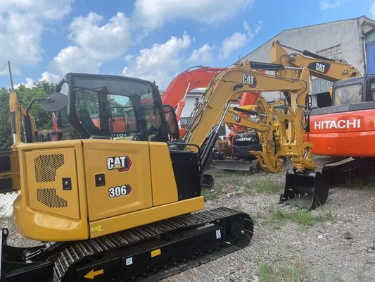 Excavadora CAT hidráulica de polegar usado Excavadora hidráulica de engate rápido 306 CAT