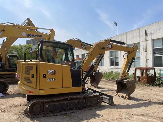 Caterpillar 306.5 Mini Digger de segunda mão Eficiência de combustível para construção