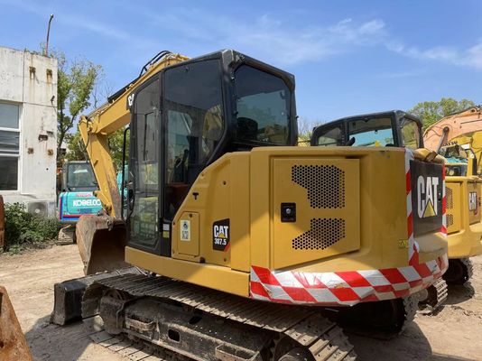 Caterpillar 307.5 Máquina de escavação usada CAT 306 306.5 307.5 Tinta original