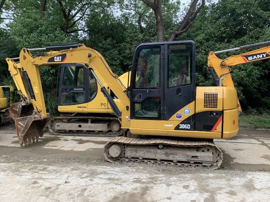 Compacta Caterpillar 306D Mini Crawler Excavator Original Japão Segunda Mão