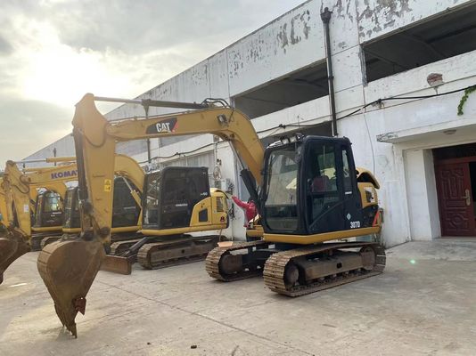 Caterpillar segunda mão CAT 307d Excavator Crawler montado Original Japão