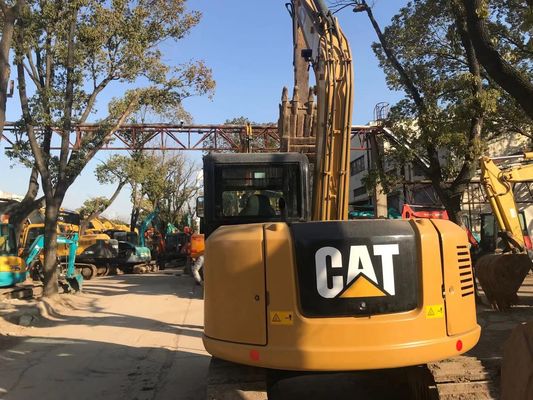 307E Excavadora CAT usada Eficiência do combustível Excavadora hidráulica usada 2017 ano