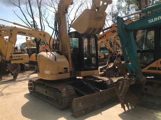 Excavadora usada CAT 308C Original Japão fácil manutenção