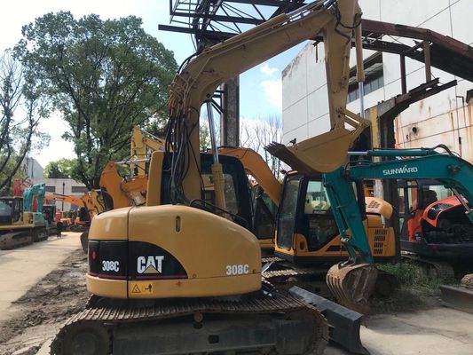 Excavadora usada CAT 308C Original Japão fácil manutenção