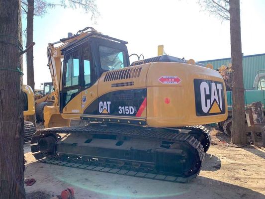 Original do Japão Caterpillar 315D Excavator de segunda mão Operação de segurança