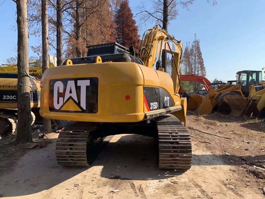 Original do Japão Caterpillar 315D Excavator de segunda mão Operação de segurança