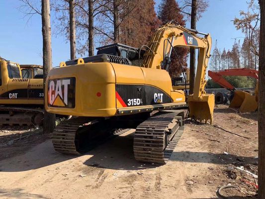 Original do Japão Caterpillar 315D Excavator de segunda mão Operação de segurança