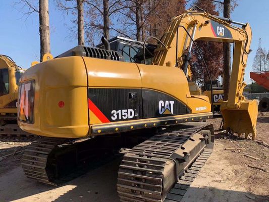 Original do Japão Caterpillar 315D Excavator de segunda mão Operação de segurança