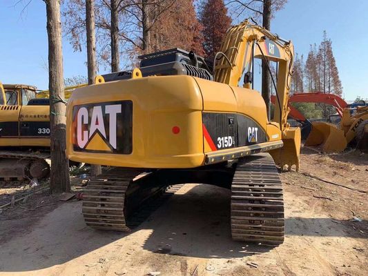 Original do Japão Caterpillar 315D Excavator de segunda mão Operação de segurança